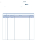 Carbonless Invoice 9 1/2 x 11 - Form #CINV101