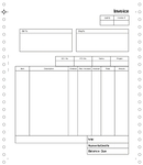 Carbonless Invoice 9 1/2 x 11 - Form #CINV102