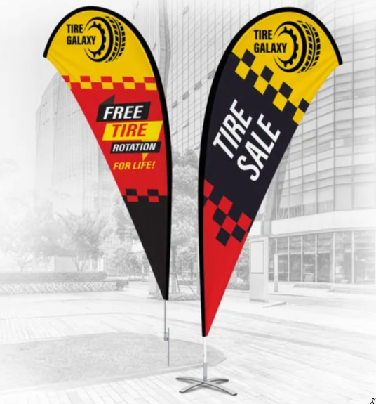 Teardrop Flags