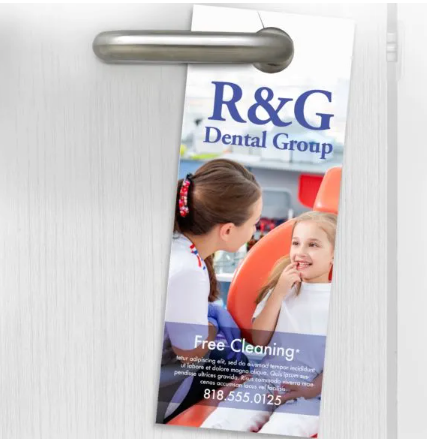 printed door hangers